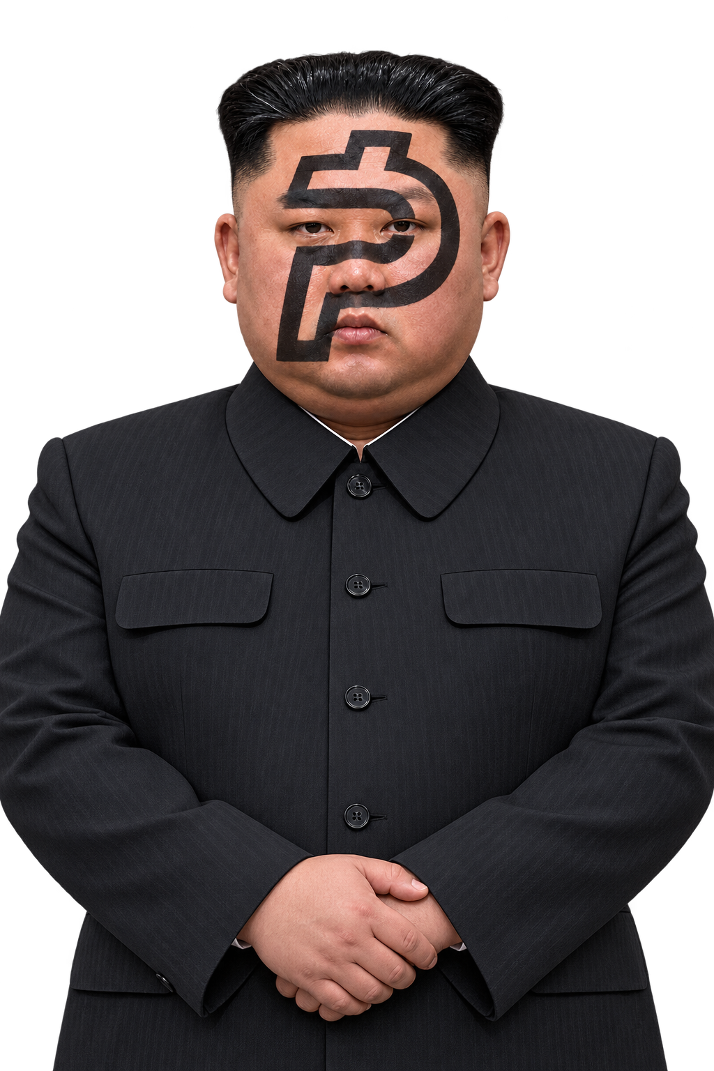 Second satirical Kim Jong-Paid portrait